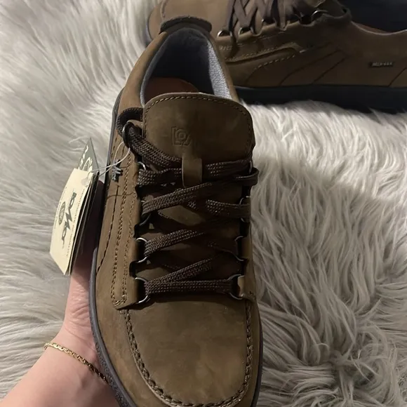 Lomer castor ramble LTHR shoes