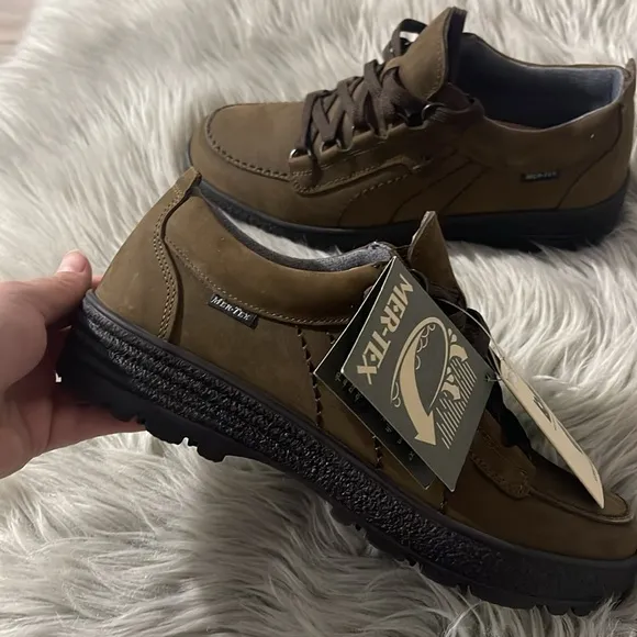 Lomer castor ramble LTHR shoes