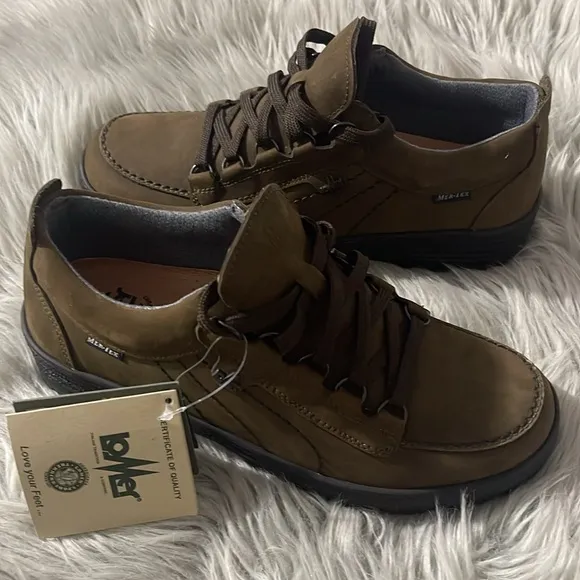 Lomer castor ramble LTHR shoes