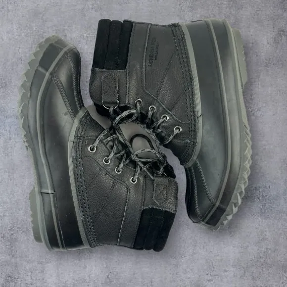 London Fog Ashford 3 Waterproof Insulated Duck Boots Black Men’s CG0440 Sz: 8M