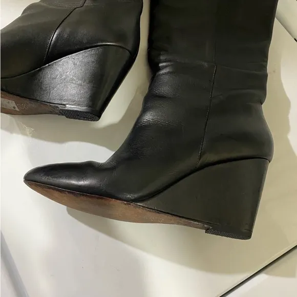 Louffler Randall knee boots size 8.5 genuine leather in UC