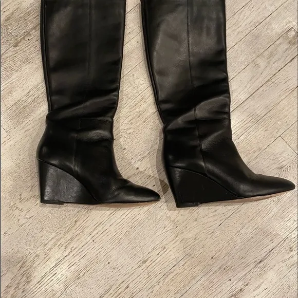Louffler Randall knee boots size 8.5 genuine leather in UC
