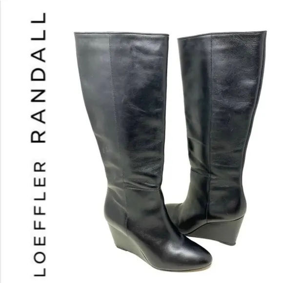 Louffler Randall knee boots size 8.5 genuine leather in UC