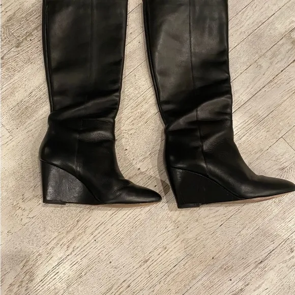 Louffler Randall knee boots size 8.5 genuine leather in UC