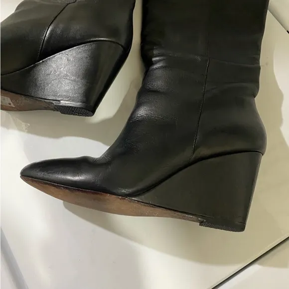 Louffler Randall knee boots size 8.5 genuine leather in UC