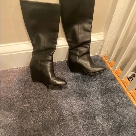 Louffler Randall knee boots size 8.5 genuine leather in UC
