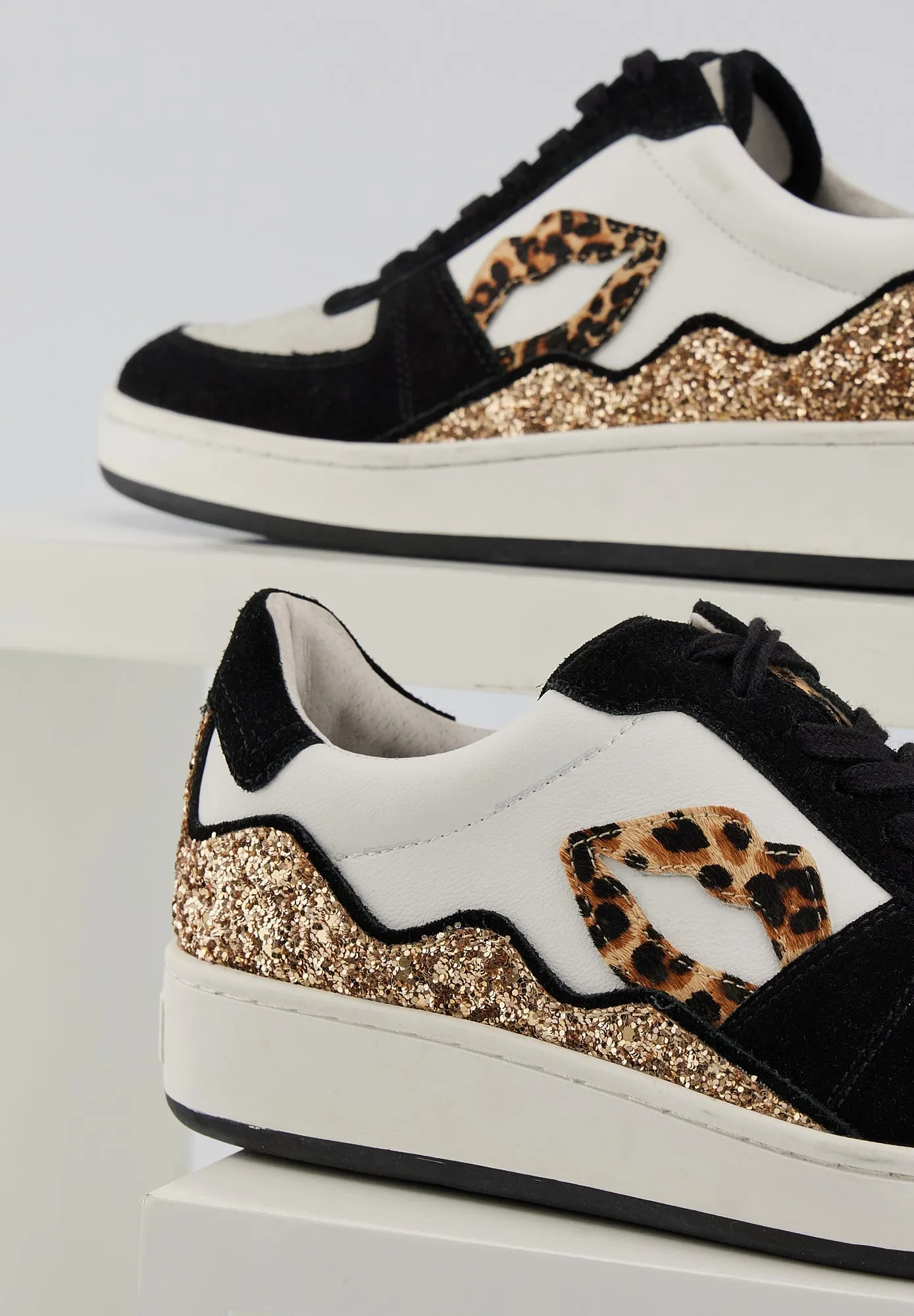 Loulou-Blanc Noir Leopard