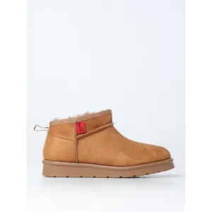 Love Moschino Shearling Lined Ankle Boots Women Brown