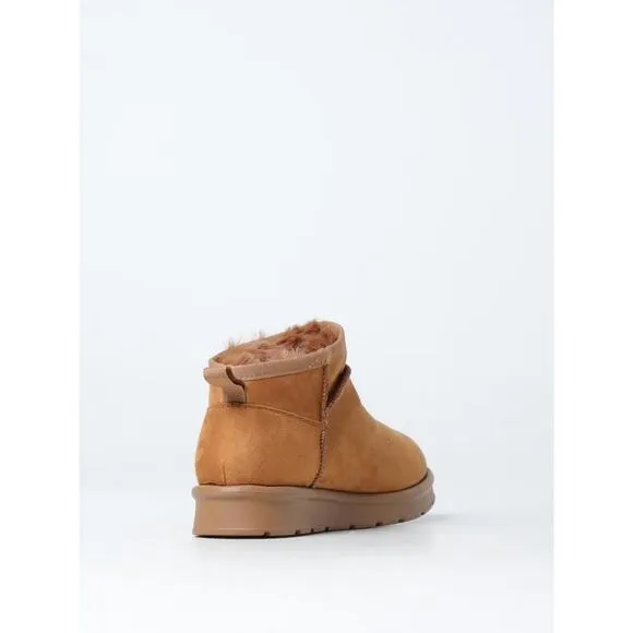 Love Moschino Shearling Lined Ankle Boots Women Brown
