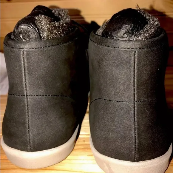 Lucky Brand chukka boots sz 7 black dark gray new suede ankle