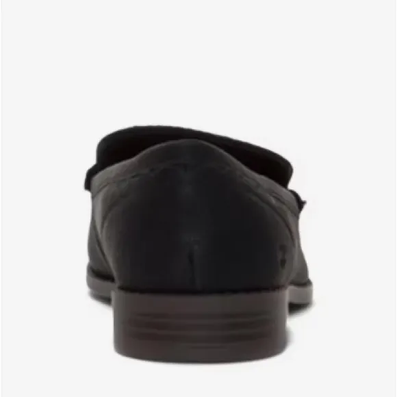 LUCKY BRAND 🖤 LP-EDRICA Black Leather Loafer Women’s 8.5 M Slip On Shoes