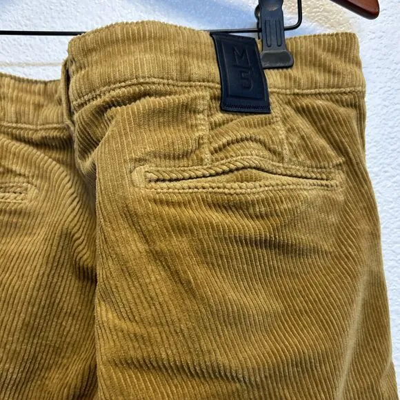 M/5 M5 Meyer Navy Brown Corduroy Pants Chino Fit 34 X 33