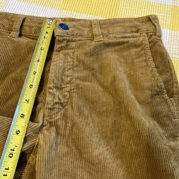 M/5 M5 Meyer Navy Brown Corduroy Pants Chino Fit 34 X 33
