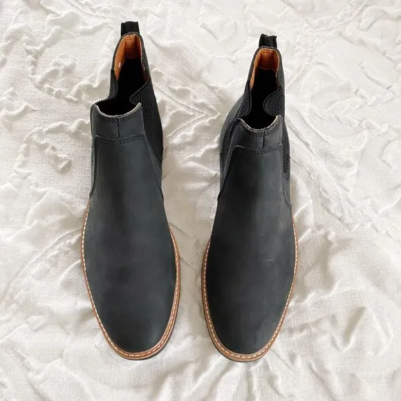 Madden Mens Leather Chelsea Boots Size 11M New