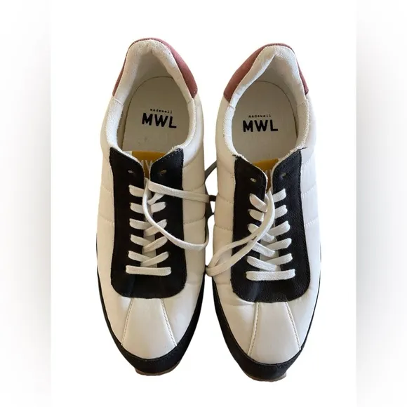 Madewell League Sneakers in Washed Nubuck and Suede