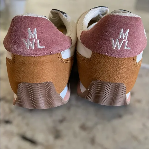 Madewell League Sneakers in Washed Nubuck and Suede