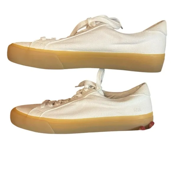 Madewell Men’s Sidewalk Low-Top Sneakers in Canvas Size 7.5 Casual Spring