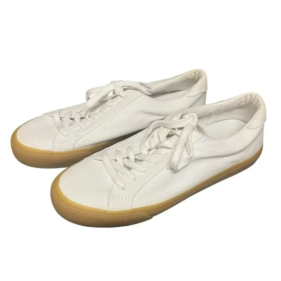 Madewell Men’s Sidewalk Low-Top Sneakers in Canvas Size 7.5 Casual Spring