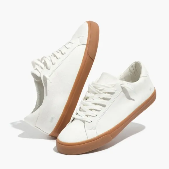 Madewell Men’s Sidewalk Low-Top Sneakers in Canvas Size 7.5 Casual Spring