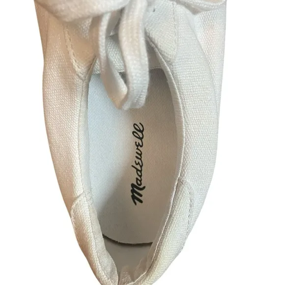 Madewell Men’s Sidewalk Low-Top Sneakers in Canvas Size 7.5 Casual Spring