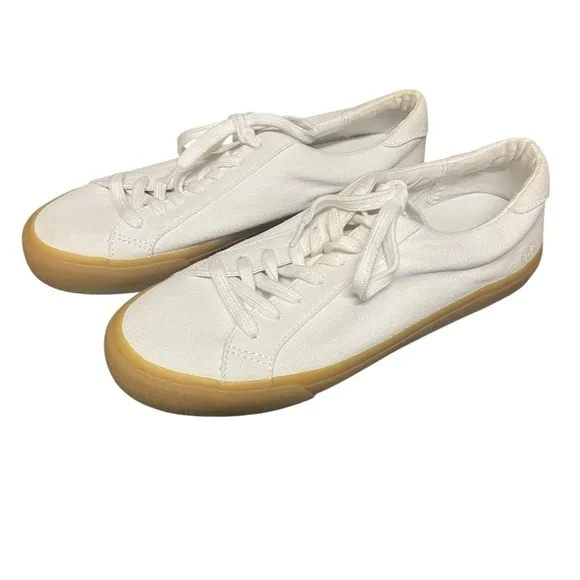 Madewell Men’s Sidewalk Low-Top Sneakers in Canvas Size 7.5 Casual Spring