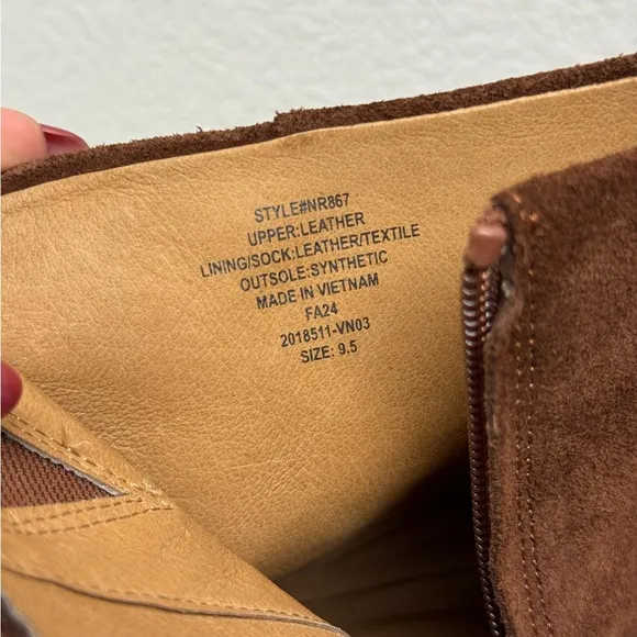 Madewell The Ardin Ankle Boot Size 9.5
