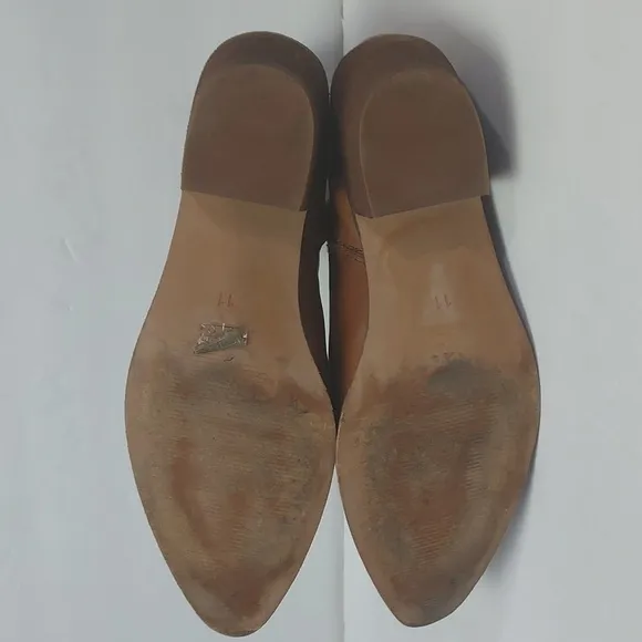 Madewell The Charley Boot in Leather Color Brown English Size 11