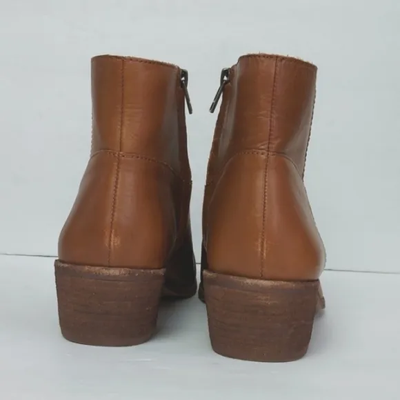 Madewell The Charley Boot in Leather Color Brown English Size 11