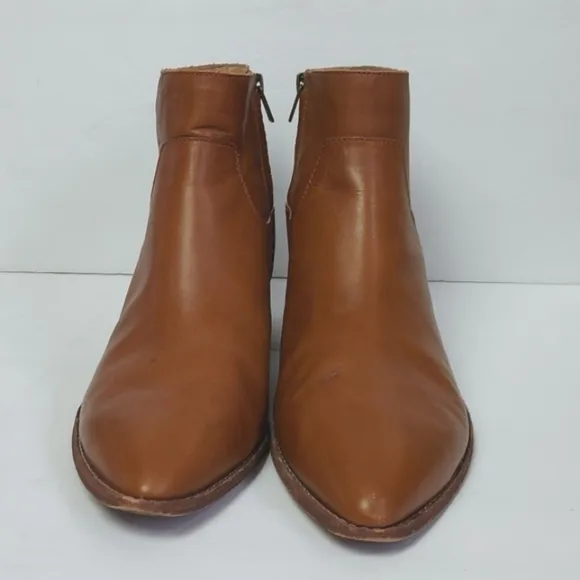 Madewell The Charley Boot in Leather Color Brown English Size 11
