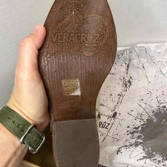 “Mallory” distressed leather cutout boots by Vera Cruz. New from Sundance
