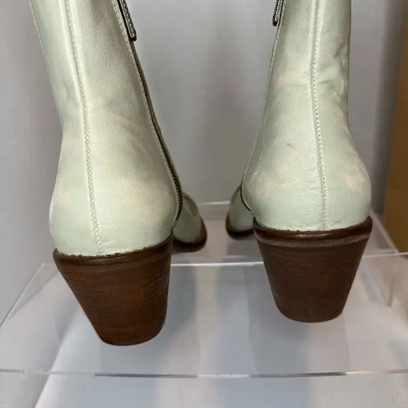 “Mallory” distressed leather cutout boots by Vera Cruz. New from Sundance