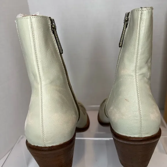 “Mallory” distressed leather cutout boots by Vera Cruz. New from Sundance