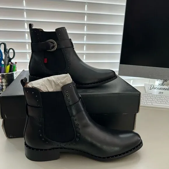 Marc Joseph New York Black leather boots