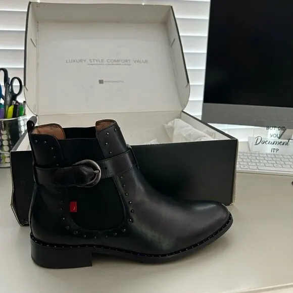 Marc Joseph New York Black leather boots