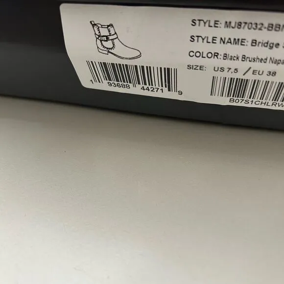 Marc Joseph New York Black leather boots