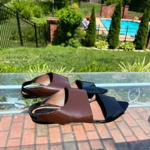 Marni Open Toe Slingback Shoes