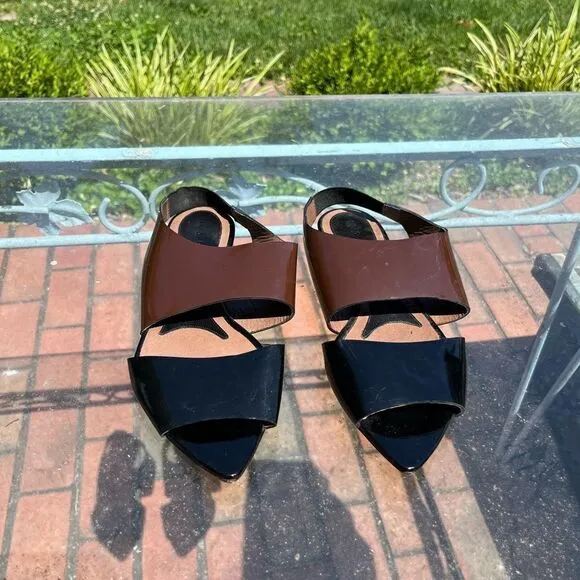 Marni Open Toe Slingback Shoes