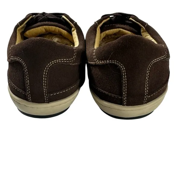 MARTIN DINGMAN COUNTRYWEAR AUSTIN BROWN SUEDE LOW SNEAKERS SIZE 10.5