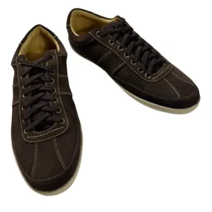 MARTIN DINGMAN COUNTRYWEAR AUSTIN BROWN SUEDE LOW SNEAKERS SIZE 10.5