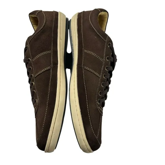 MARTIN DINGMAN COUNTRYWEAR AUSTIN BROWN SUEDE LOW SNEAKERS SIZE 10.5