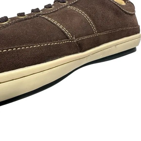 MARTIN DINGMAN COUNTRYWEAR AUSTIN BROWN SUEDE LOW SNEAKERS SIZE 10.5