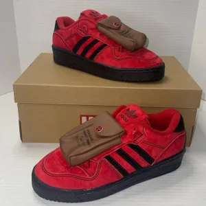 Marvel x Adidas Rivalry Low Deadpool &amp; Wolverine “Deadpool” (JR2480) Size: 5