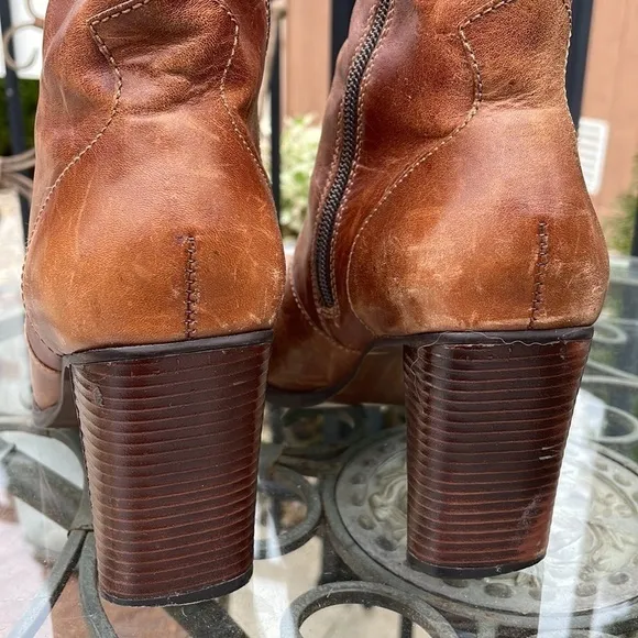 Matisse Tan Leather Boots Size 9M