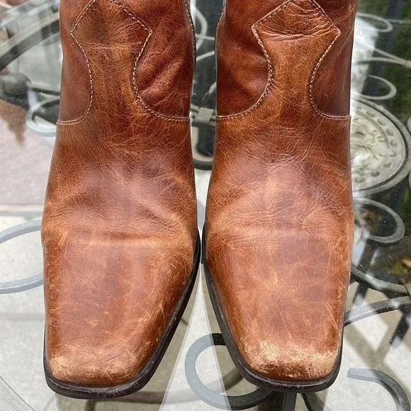 Matisse Tan Leather Boots Size 9M