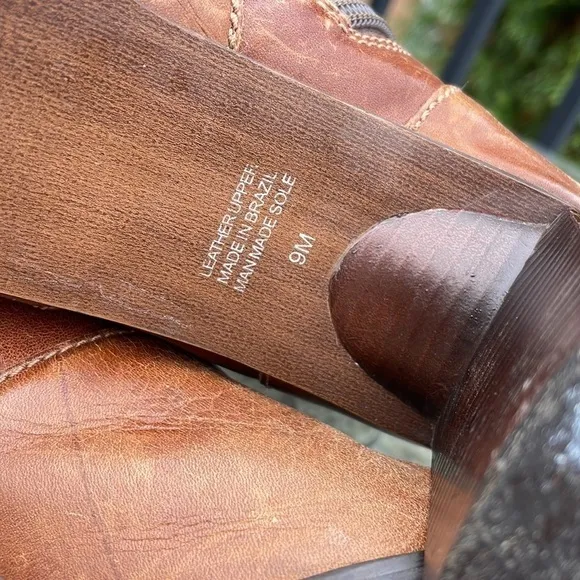 Matisse Tan Leather Boots Size 9M