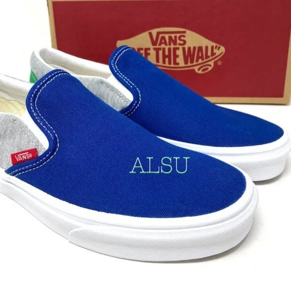 💖MEGA SALE💖VANS Slip-On Low Top Coastal Grey Skate Shoes Women’s VN0A4U38WVK