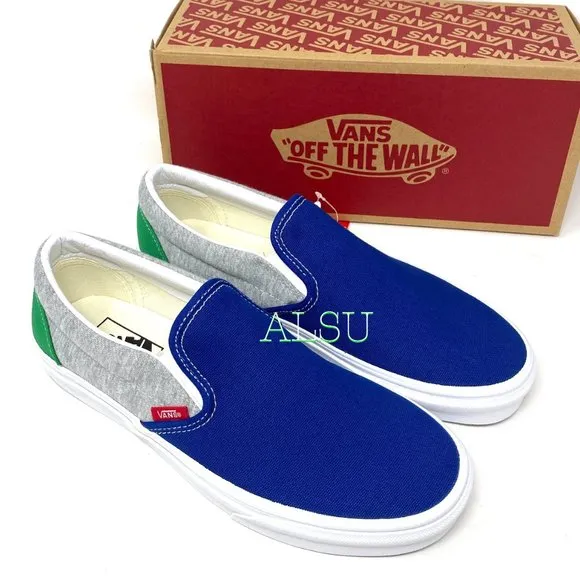 💖MEGA SALE💖VANS Slip-On Low Top Coastal Grey Skate Shoes Women’s VN0A4U38WVK