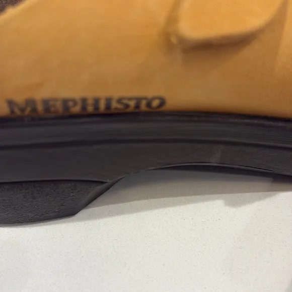 Memphisto Yellow/Mustard Leather Shoes—Beautiful! Made in France—New W/O Box-38