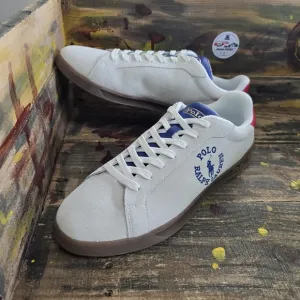 Men Polo‎ Ralph Lauren leather suede tan sneakers size 11.5 new