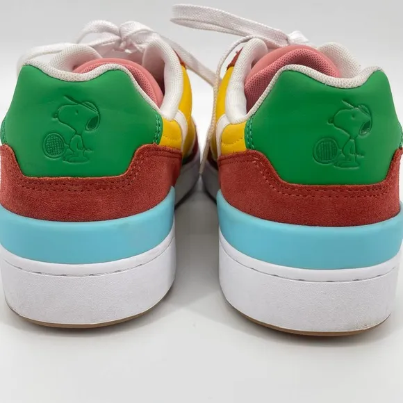 Men's 11.5 USA T-Clip Lacoste x Peanuts casual shoes sneakers limited edition